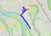 trasa 2017-06-15 - mapa trasy gps - bieganie