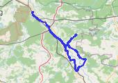 Trasa z dnia 2017-06-18 18:48 - mapa trasy gps - rower trekkingowy