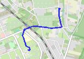 Trasa z dnia 2017-06-18 20:26 - mapa trasy gps - rower górski