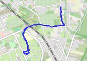 Trasa z dnia 2017-06-18 17:42 - mapa trasy gps - rower górski