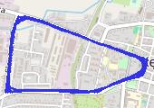 Trasa z dnia 2017-06-18 23:32 - mapa trasy gps - bieganie