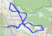 Trasa z dnia 2017-06-20 20:45 - mapa trasy gps - rower trekkingowy
