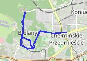 Trasa z dnia 2017-06-20 21:33 - mapa trasy gps - bieganie