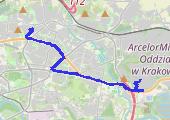 Trasa z dnia 2017-06-21 14:08 - mapa trasy gps - rower górski
