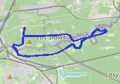 Trasa z dnia 2017-06-21 18:43 - mapa trasy gps - rower górski