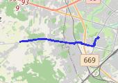 rozruch + RT 6x 30 60 - mapa trasy gps - bieganie