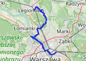 Trasa z dnia 2013-06-14 17:22 - mapa trasy gps - rower trekkingowy