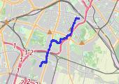 Trasa z dnia 2017-06-23 07:59 - mapa trasy gps - marsz