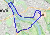 trasa 2017-06-20 - mapa trasy gps - bieganie