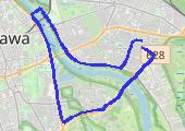 trasa 2017-06-24 - mapa trasy gps - bieganie