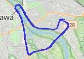 trasa 2017-06-25 - mapa trasy gps - bieganie