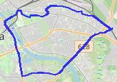 Trasa z dnia 2017-06-25 20:34 - mapa trasy gps - rower górski