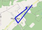 Trasa z dnia 2017-06-26 18:02 - mapa trasy gps - rower trekkingowy