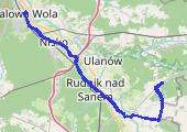 Trasa z dnia 2017-06-25 21:27 - mapa trasy gps - rower trekkingowy