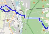 Trasa z dnia 2017-06-26 20:27 - mapa trasy gps - rower szosowy