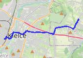 Trasa z dnia 2017-06-24 08:40 - mapa trasy gps - rower miejski