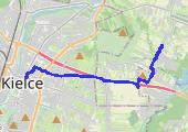Trasa z dnia 2017-06-20 18:50 - mapa trasy gps - rower miejski