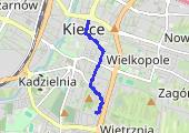 Trasa z dnia 2017-06-12 09:37 - mapa trasy gps - rower miejski