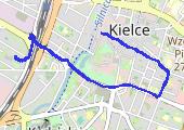 Trasa z dnia 2017-05-18 23:13 - mapa trasy gps - rower miejski
