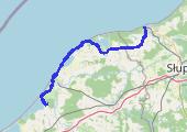 Trasa z dnia 2017-06-15 20:15 - mapa trasy gps - rower trekkingowy
