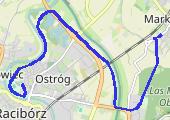 Trasa z dnia 2017-06-27 09:07 - mapa trasy gps - rower trekkingowy