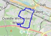 Trasa z dnia 2017-06-27 21:19 - mapa trasy gps - bieganie
