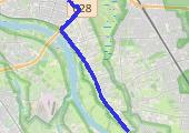 trasa 2017-06-27 - mapa trasy gps - bieganie