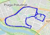 trasa 2017-06-29 - mapa trasy gps - bieganie