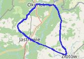 Trasa z dnia 2017-07-02 13:22 - mapa trasy gps - rower górski