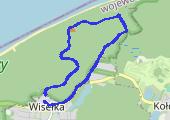 Wisełka 2017 - mapa trasy gps - bieganie