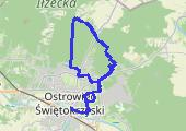 Przejażdżka rowerowa - mapa trasy gps - rower górski