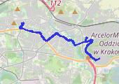 Trasa z dnia 2017-07-04 15:06 - mapa trasy gps - rower górski