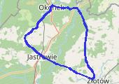 Trasa z dnia 2017-07-04 18:23 - mapa trasy gps - rower górski