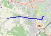 II III zakres - mapa trasy gps - bieganie