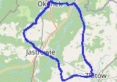 Trasa z dnia 2017-07-06 19:01 - mapa trasy gps - rower górski