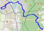 Trasa z dnia 2017-07-06 20:27 - mapa trasy gps - rower szosowy