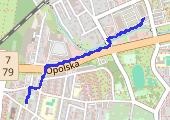 Trasa z dnia 2017-07-07 06:31 - mapa trasy gps - marsz