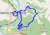 Trasa z dnia 2017-07-07 12:27 - mapa trasy gps - wędrówka