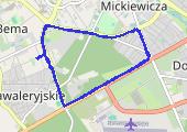 Trasa z dnia 2017-07-07 20:21 - mapa trasy gps - bieganie