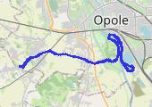 Trasa z dnia 2017-07-08 20:25 - mapa trasy gps - rower trekkingowy