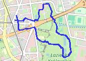 Trasa z dnia 2017-07-09 12:56 - mapa trasy gps - marsz