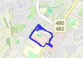 Trasa z dnia 2017-07-09 14:25 - mapa trasy gps - marsz