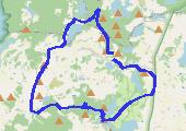 wycieczka biegowa - mapa trasy gps - bieganie