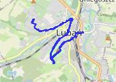Trasa z dnia 2017-07-09 20:08 - mapa trasy gps - rower górski