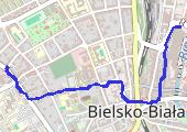 Trasa z dnia 2017-07-09 19:24 - mapa trasy gps - marsz