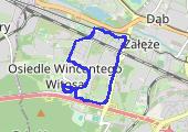 Trasa z dnia 2017-07-10 20:49 - mapa trasy gps - bieganie