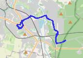 Trasa z dnia 2017-07-11 20:21 - mapa trasy gps - rower szosowy
