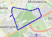 Trasa z dnia 2017-07-12 20:05 - mapa trasy gps - bieganie