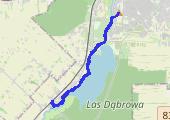 13k spokojnie - mapa trasy gps - bieganie