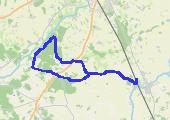 Trasa z dnia 2017-07-13 19:57 - mapa trasy gps - rower trekkingowy